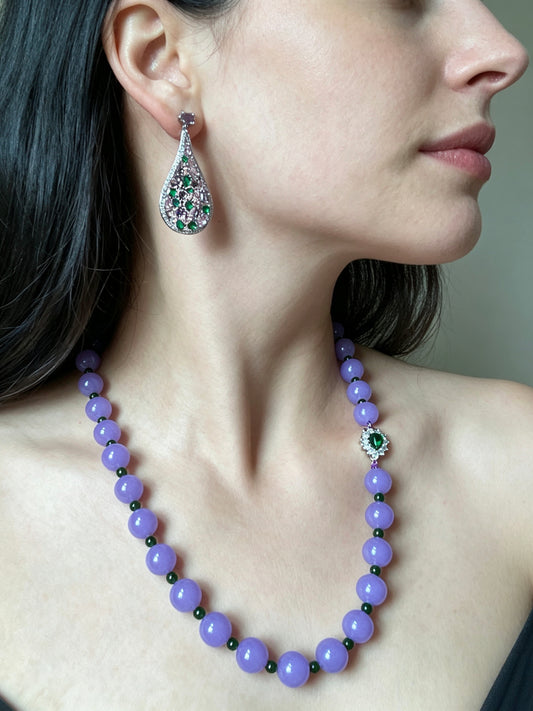 Purple Rain · Agate & Gem Set
