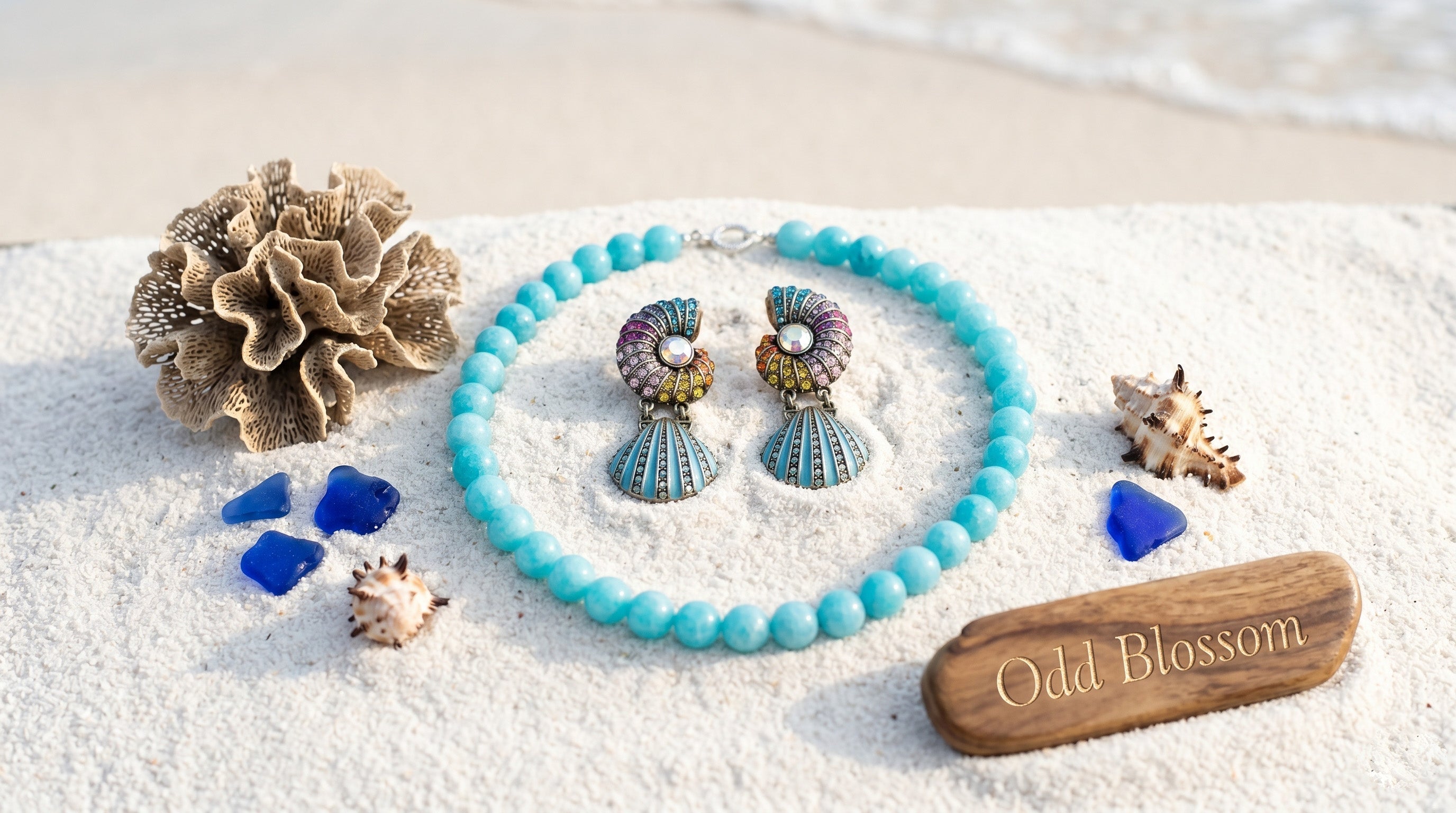 Blue Vintage Jewelry: Blue, the Color of Summer