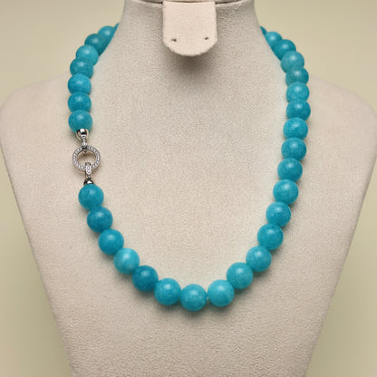 Summer Lake · Turquoise Natural Stone Necklace