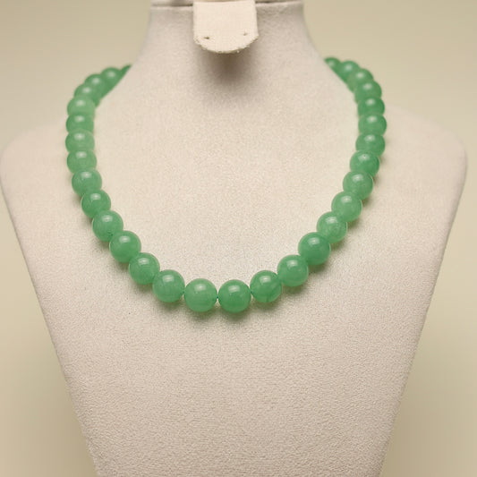 Green Fantasy · Green Agate Necklace