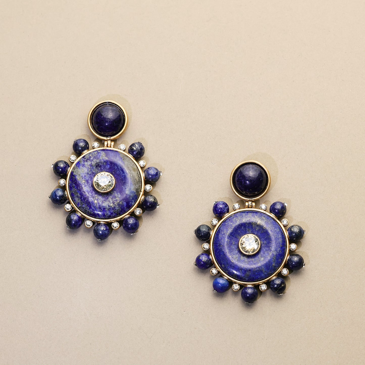 Lapis Lazuli Drop Earrings