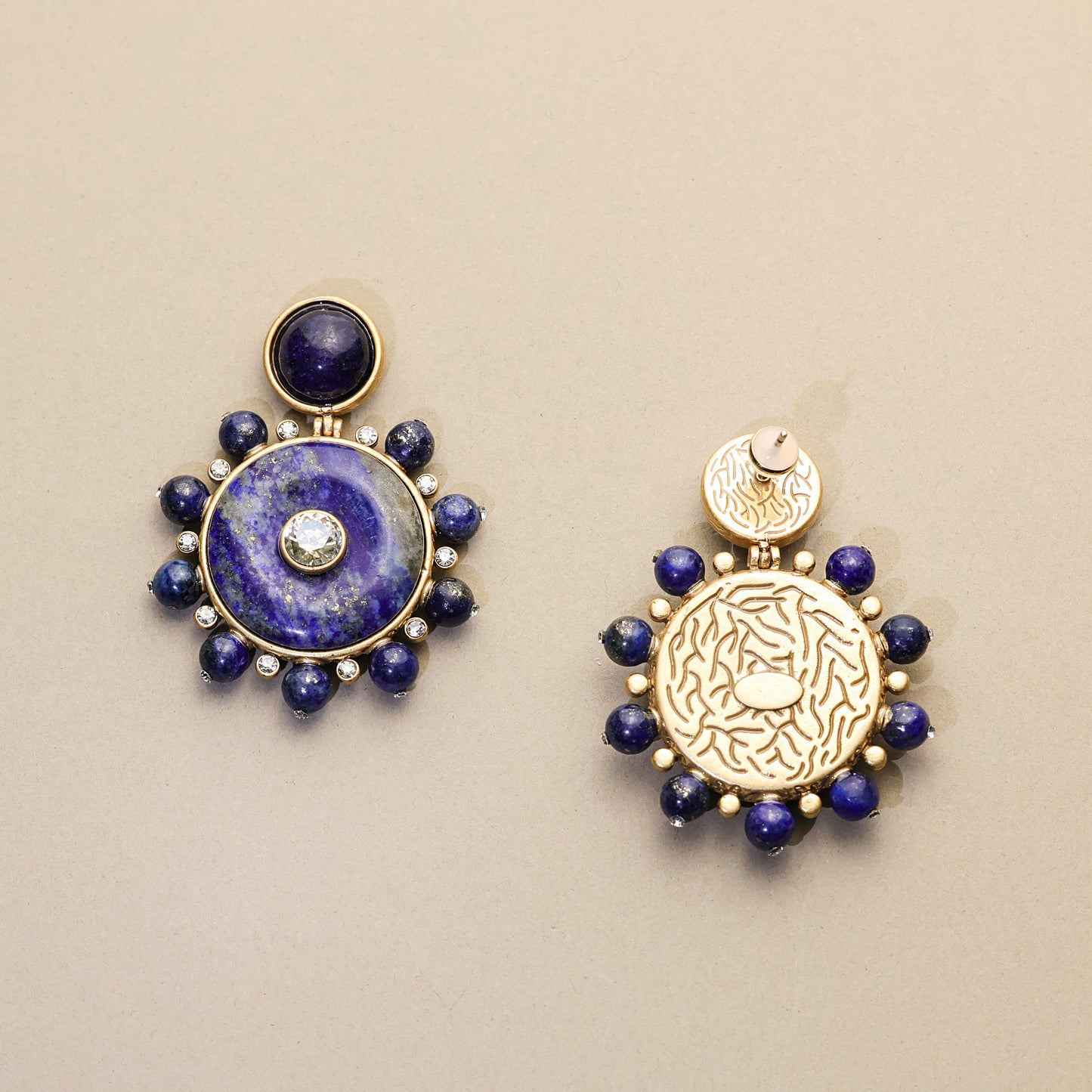 Lapis Lazuli Drop Earrings