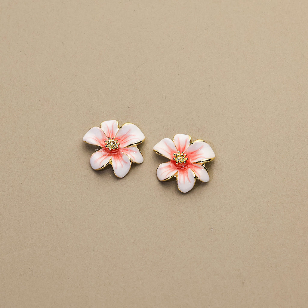 Peach Blossom Gradient Earrings