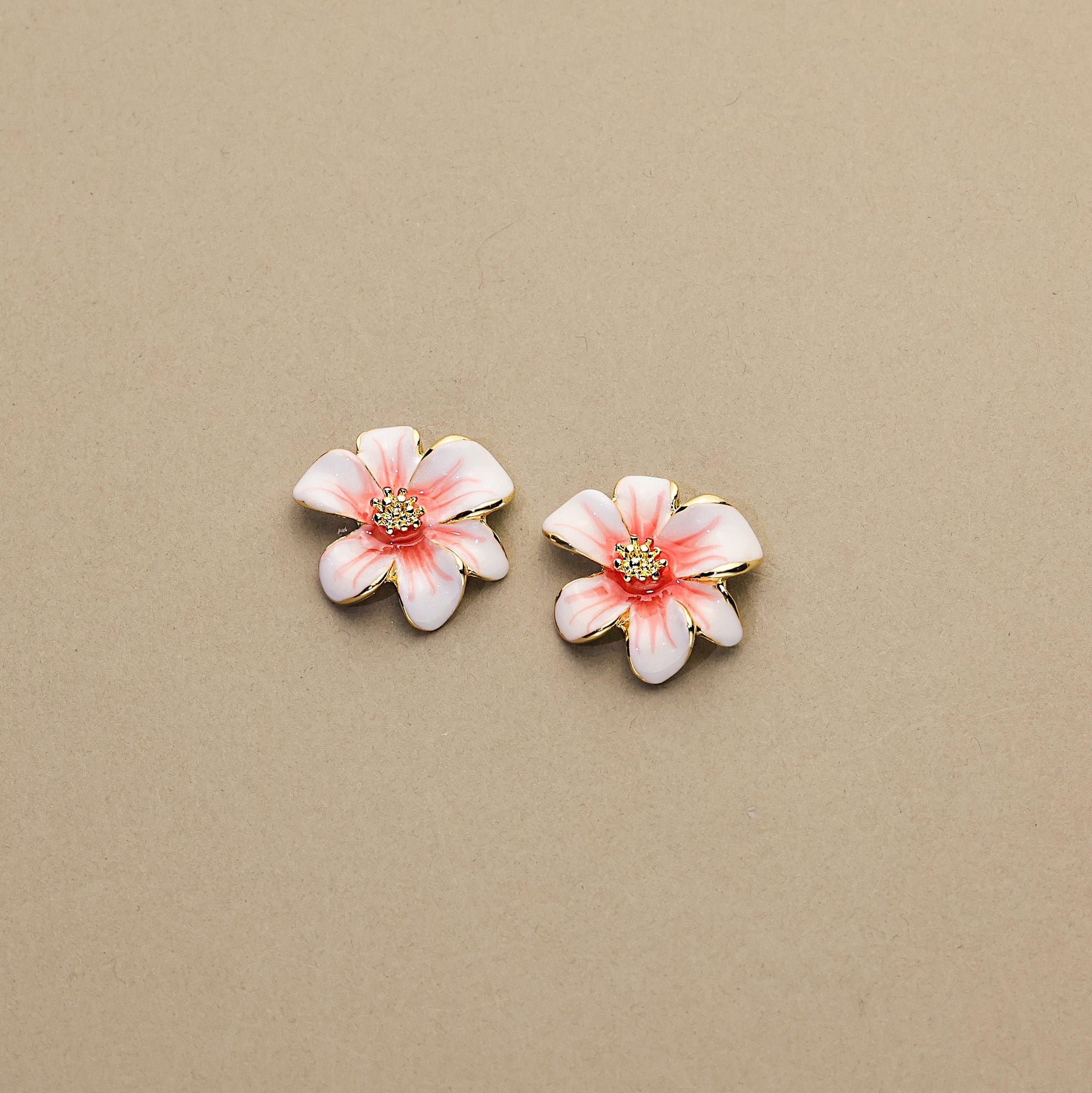 Peach Blossom Gradient Earrings