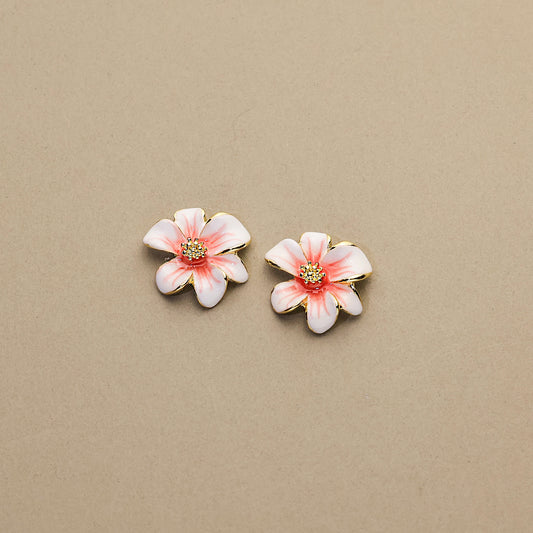 Peach Blossom Gradient Earrings