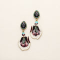 Calla Lily Enamel Earrings