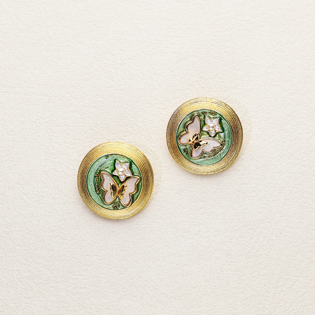 Green Meadow Butterfly · Fresh Spring Set