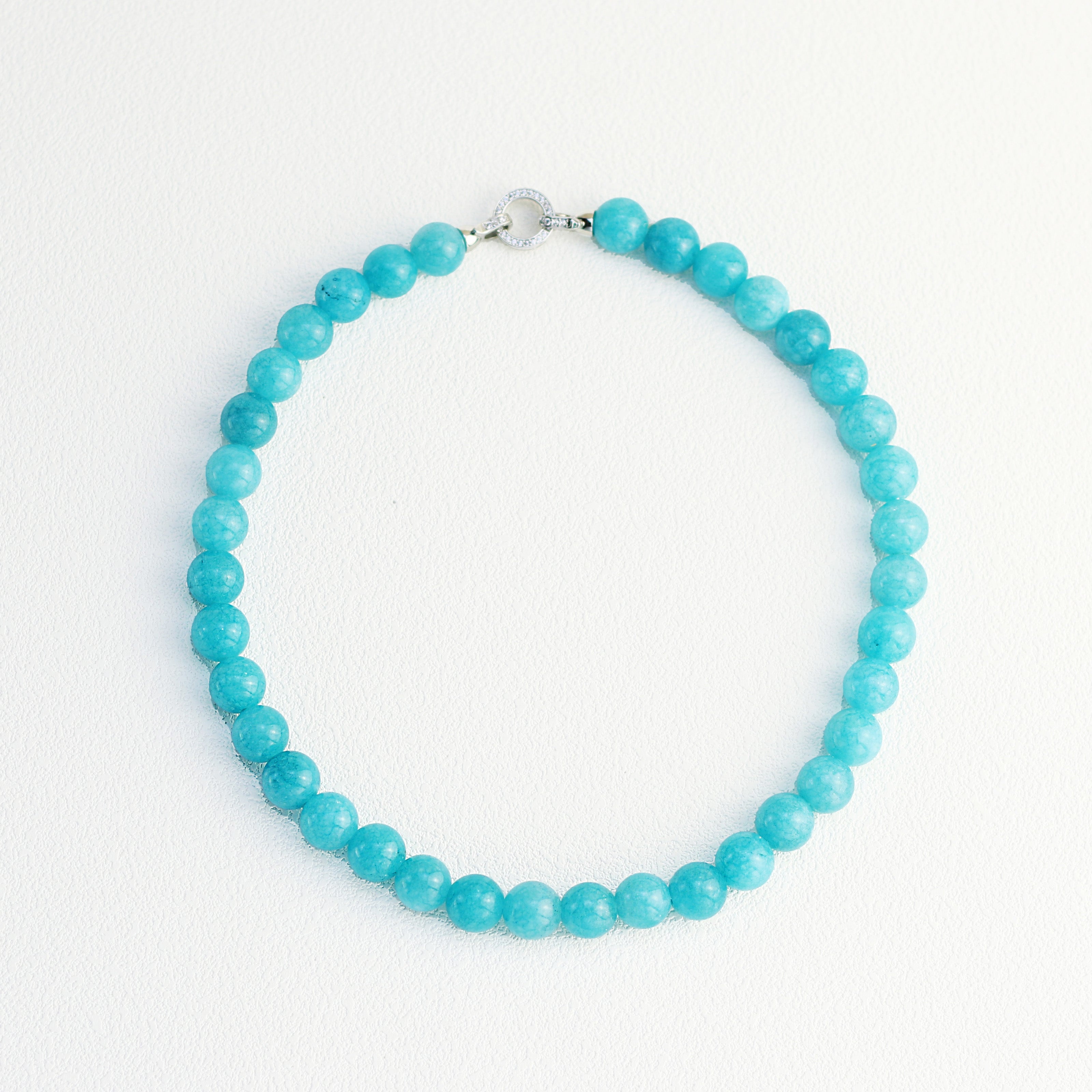 Summer Lake · Turquoise Natural Stone Necklace