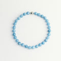 Azure Ice Dream · Light Natural Stone Necklace