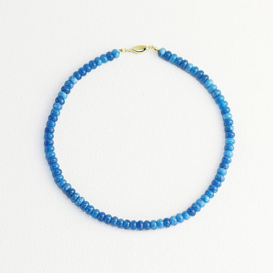 Sapphire Summer Dream · Royal Blue Natural Stone Necklace