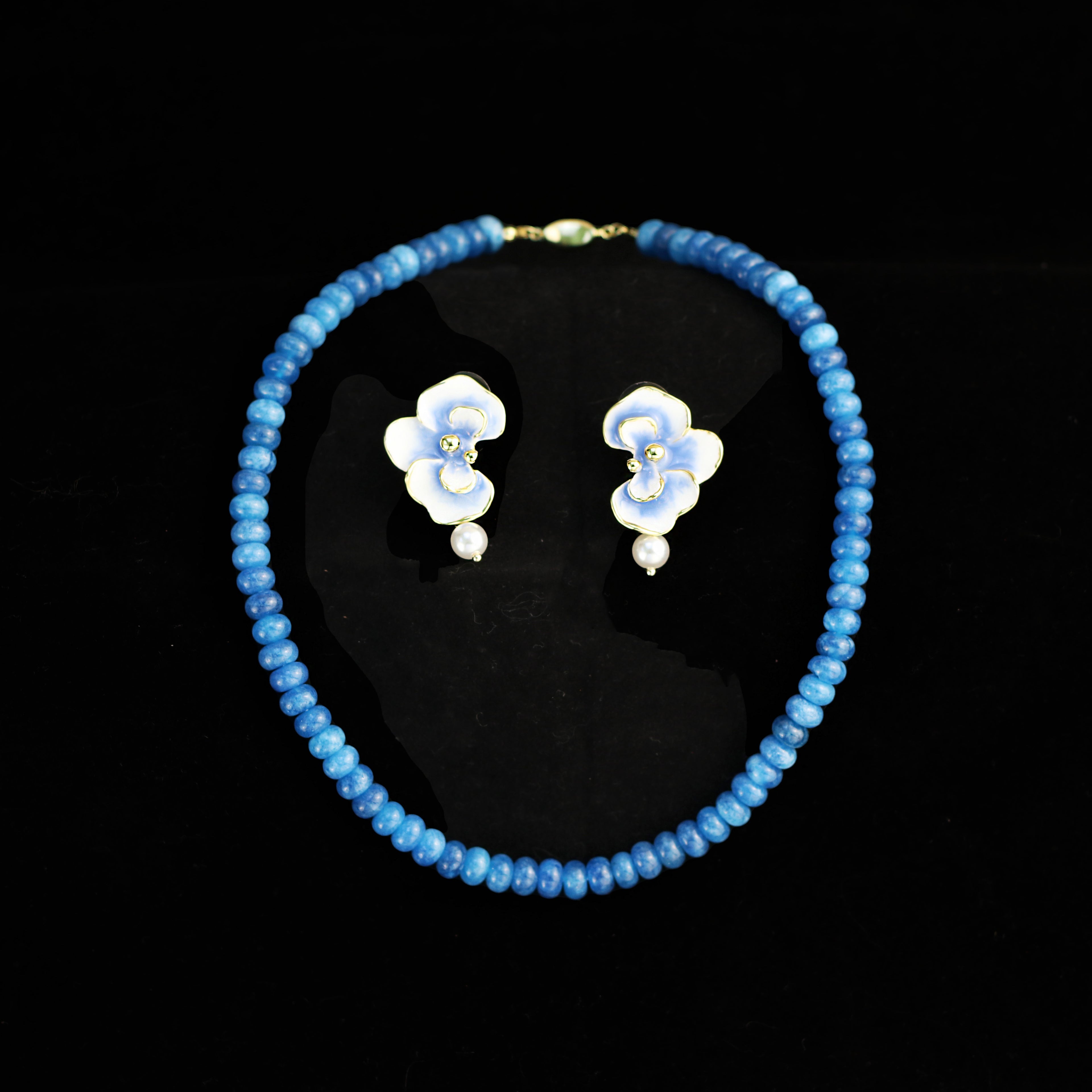 Blue Pearl · Chinese Chic Vacation Set