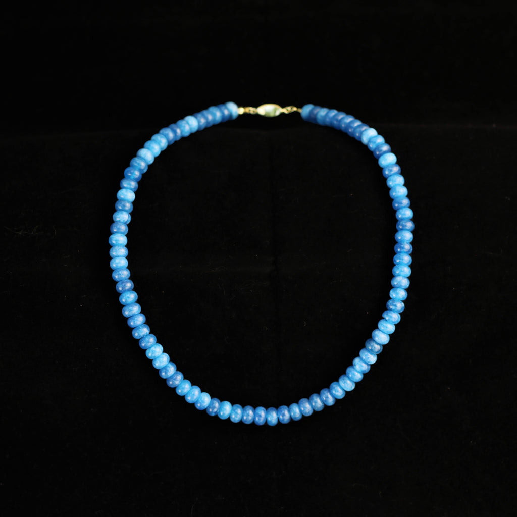 Sapphire Summer Dream · Royal Blue Natural Stone Necklace