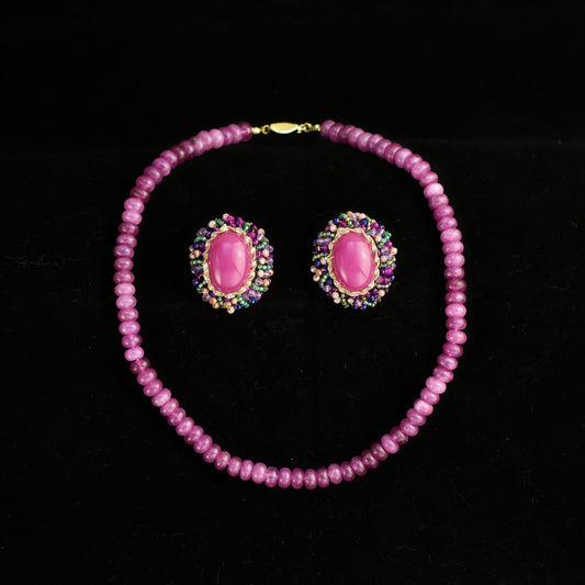 Fuchsia Dance · Vintage Crystal Set