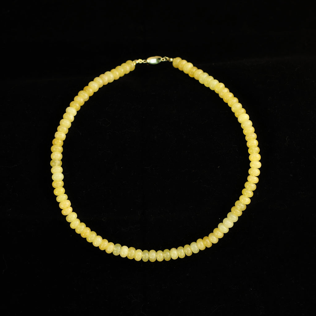 Yellow Peony · Gradient Enamel & Pearl Set