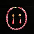 Red Charm · Floral Agate & Gemstone Set