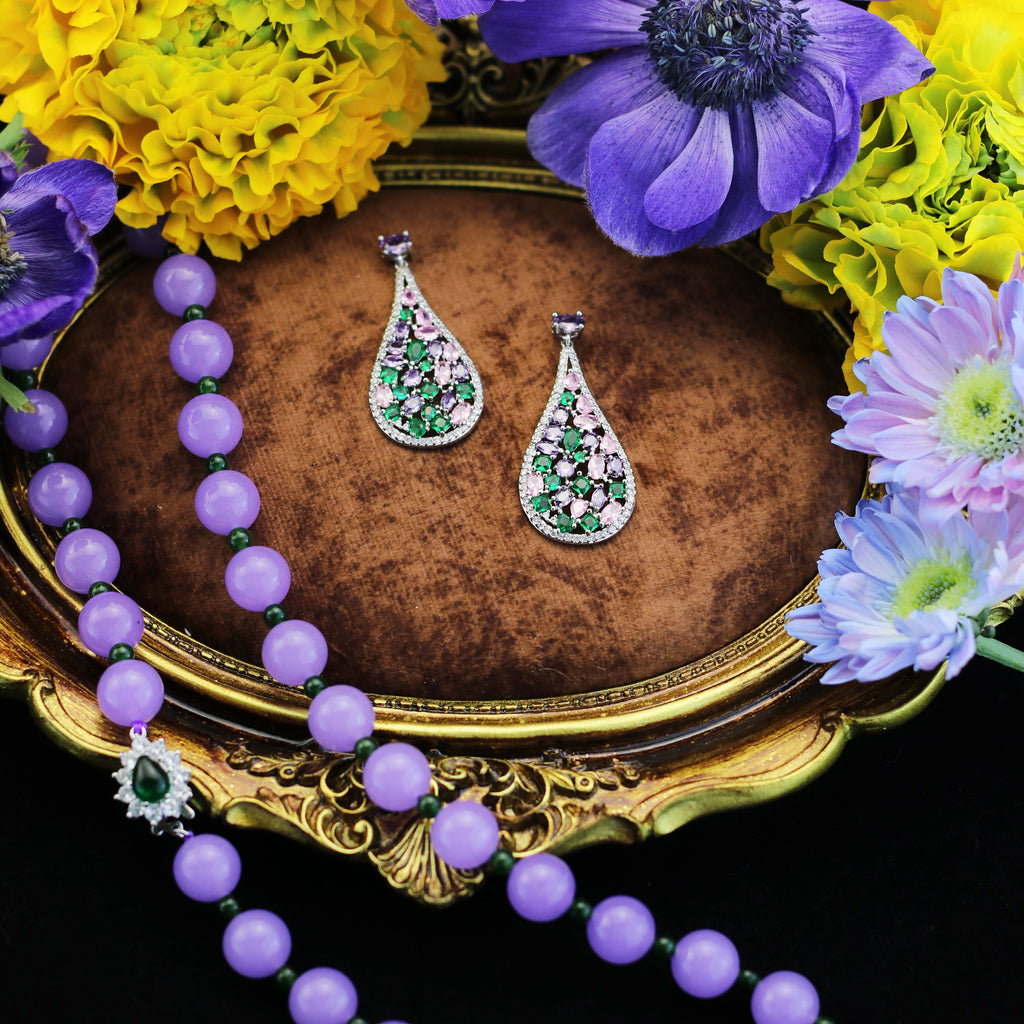 Purple Rain · Agate & Gem Set