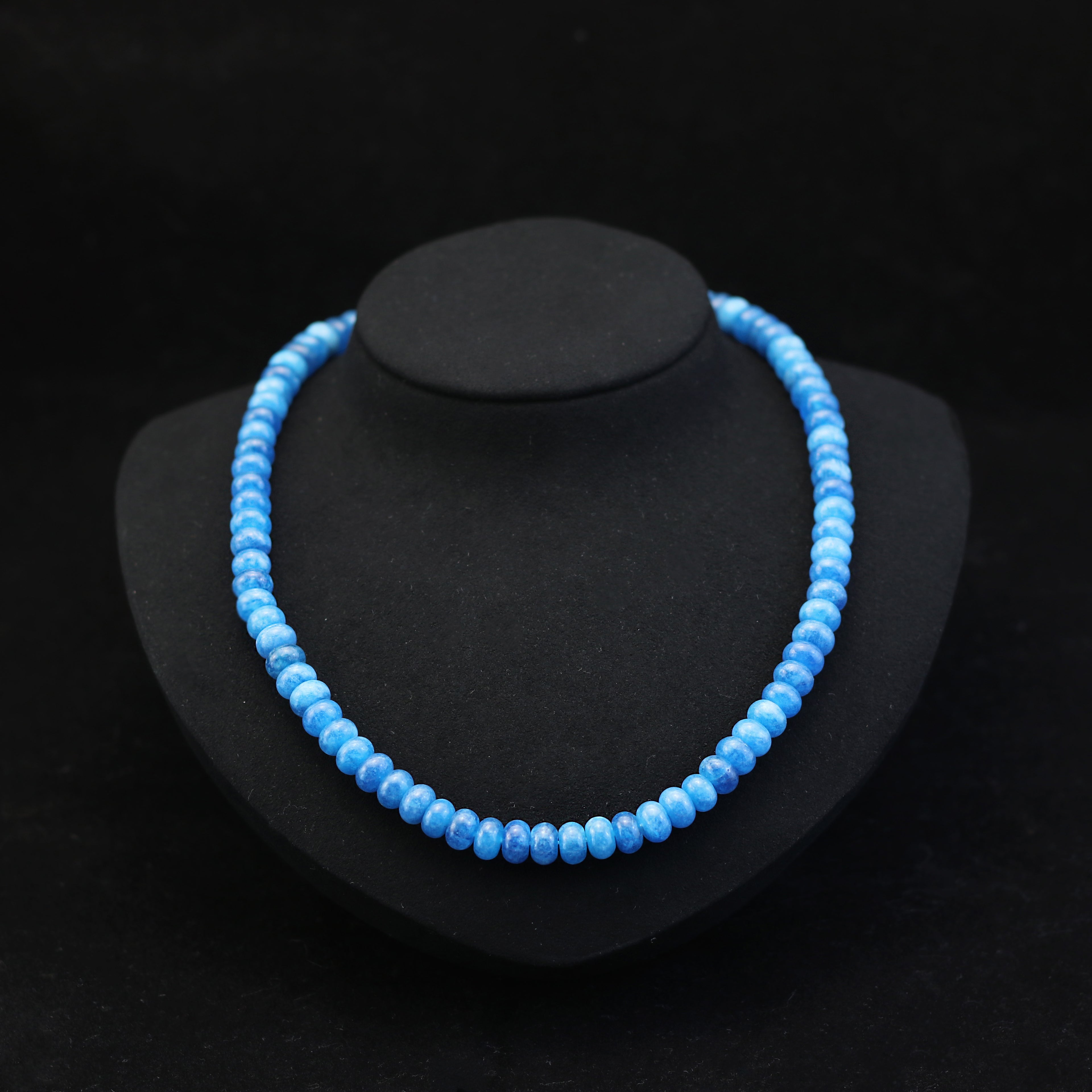 Sapphire Summer Dream · Royal Blue Natural Stone Necklace