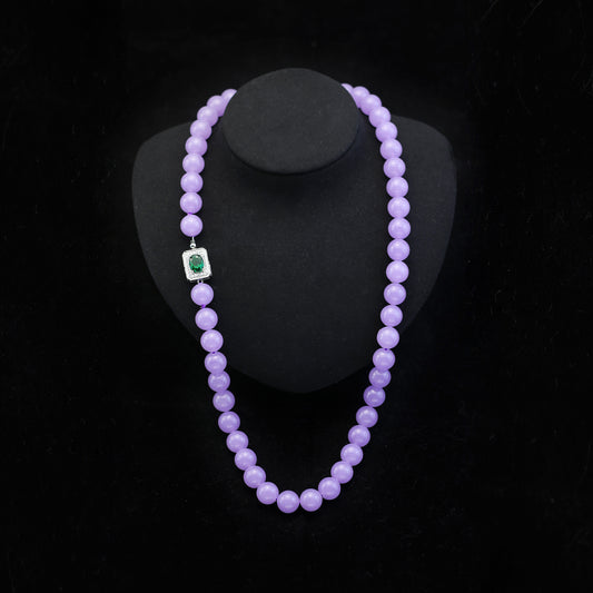 Purple Dream Galaxy · Violet Agate Necklace